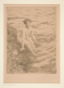Nat door Anders Leonard Zorn