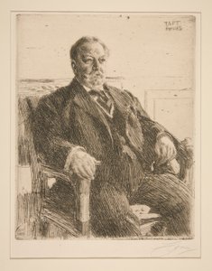 William Howard Taft door Anders Leonard Zorn