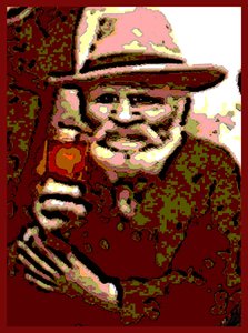 TOAST TO THE PAST LIFE, 2002 (Digitaal schilderij)