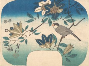 Clematis en Vogel, 1852