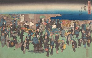 Junkei machi Yomise no Zu, ca. 1828