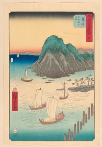 Maisaka uit de serie 53 Stations van Tokaido door Ando Hiroshige