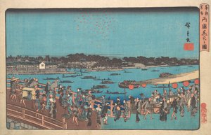 Ryogoku Hanabi no Zu, ca. 1841