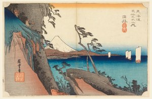 Yui, Top van de Berg Satta, in De Drieënvijftig Stations van de Tokaido Weg