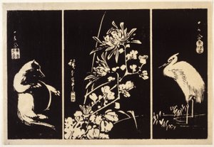 Das, Chrysanten En Kraanvogel