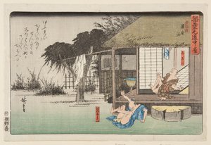 Hamamatsu door Ando or Utagawa Hiroshige