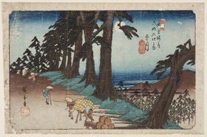 Nr. 26, Mochizuki door Ando or Utagawa Hiroshige