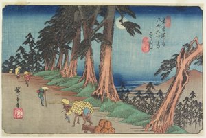 Nr. 26 Mochizuki door Ando or Utagawa Hiroshige