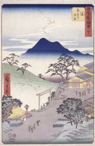 Seki door Ando or Utagawa Hiroshige