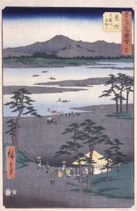 Station 29, Mitsuke door Ando or Utagawa Hiroshige