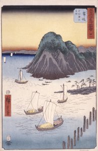 Station 31, Maisaka door Ando or Utagawa Hiroshige