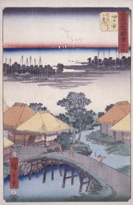 Station 44, Yokkaichi door Ando or Utagawa Hiroshige