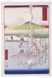 De Sagami-rivier (Sagamigawa)