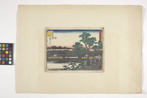 Uitzicht op Saruwakacho vanaf Matsuchiyama