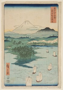 Yokohama in Noge in de provincie Musashi