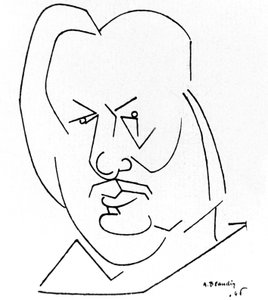 Honoré de Balzac door André Blandin
