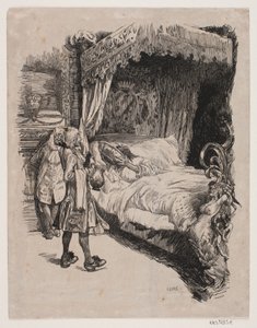 Illustratie voor "Jeppe op de berg"