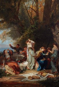 Een feest op het platteland door André Charles Voillemot