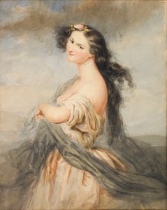 Portret van Juliette Drouet 1806-1883