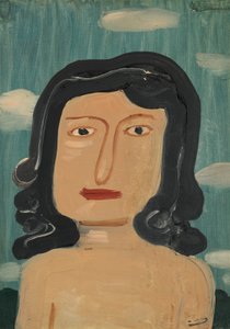 Brunette vrouw