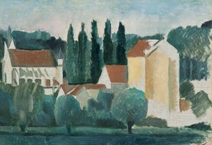 La chapelle-sous-Crécy (Le Moulin) door Andre Derain