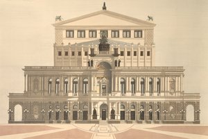 Staatsopera, Dresden, Duitsland