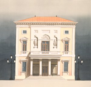 Theater La Fenice, Venetië, Italië door Andras Kaldor