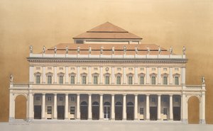 Stadstheater Valli, Reggio Emilia, Italië door Andras Kaldor