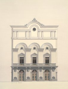 Hoofdtheater, Barcelona, Spanje door Andras Kaldor