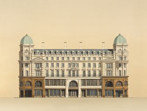 De linnenhal, Regent Street door Andras Kaldor