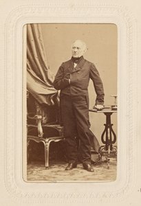 [Francois Pierre Guillaume] Guizot (1787 - 1874) door Andre Adolphe Eugene Disderi