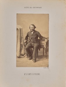 De graaf van Persigny door Andre Adolphe Eugene Disderi