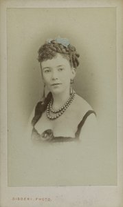Portret van Cora Pearl 1836-1886, ca 1865