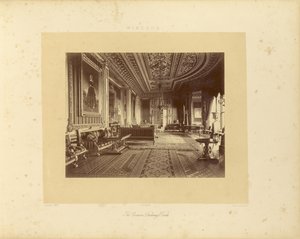 De karmozijnrode tekenkamer door Andre Adolphe Eugene Disderi
