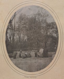 Dorpsscène (Zuid-Frankrijk)