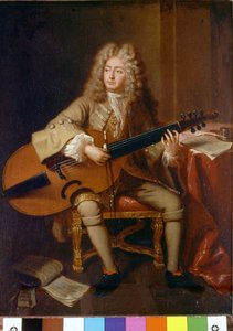 Portret van Marin Marais