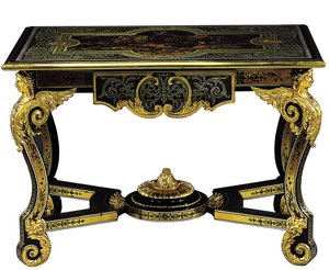 Louis XIV midden tafel, ca. 1685 door Andre Charles Boulle