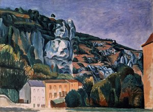 Cliffs door Andre Derain