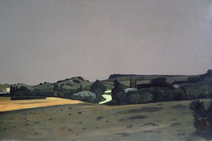 Provençaals landschap door Andre Derain