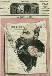 Arthur Ranc (1831-1908), Franse journalist en politicus. Omslag in 