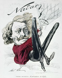 Cartoon Nadar door Gill