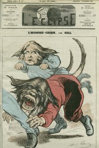 Karikatuur van L