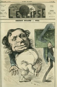 Ernest Picard (1821-1877), Franse politicus. Omslag in 