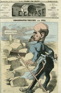 Louis-Jules Trochu, Franse generaal en politicus door Andre Gill