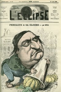 Louis Ulbach alias Ferragus (1822-1889), hoofdredacteur van de krant 