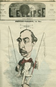 Lucien Anatole Prevost-Paradol (1829-1870), Franse literair criticus. Omslag in 