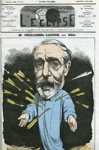 Paul-Armand Challemel-Lacour (1827-1896), politicus, diplomaat en historicus van de Franse filosofie. Omslag in 