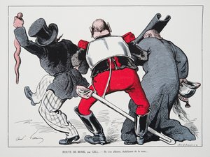 Route naar Rome - ze gingen, knikkend met hun hoofd, uit Geschiedenis van de Derde Republiek, Vol. I, de Politieke Geschiedenis