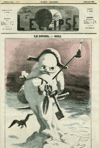De degel, evocatie van de politieke situatie van de regering van Napoleon III, 