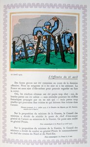 De 2e Slag bij de Aisne, 16 april 1917, 1919 door Andre Helle